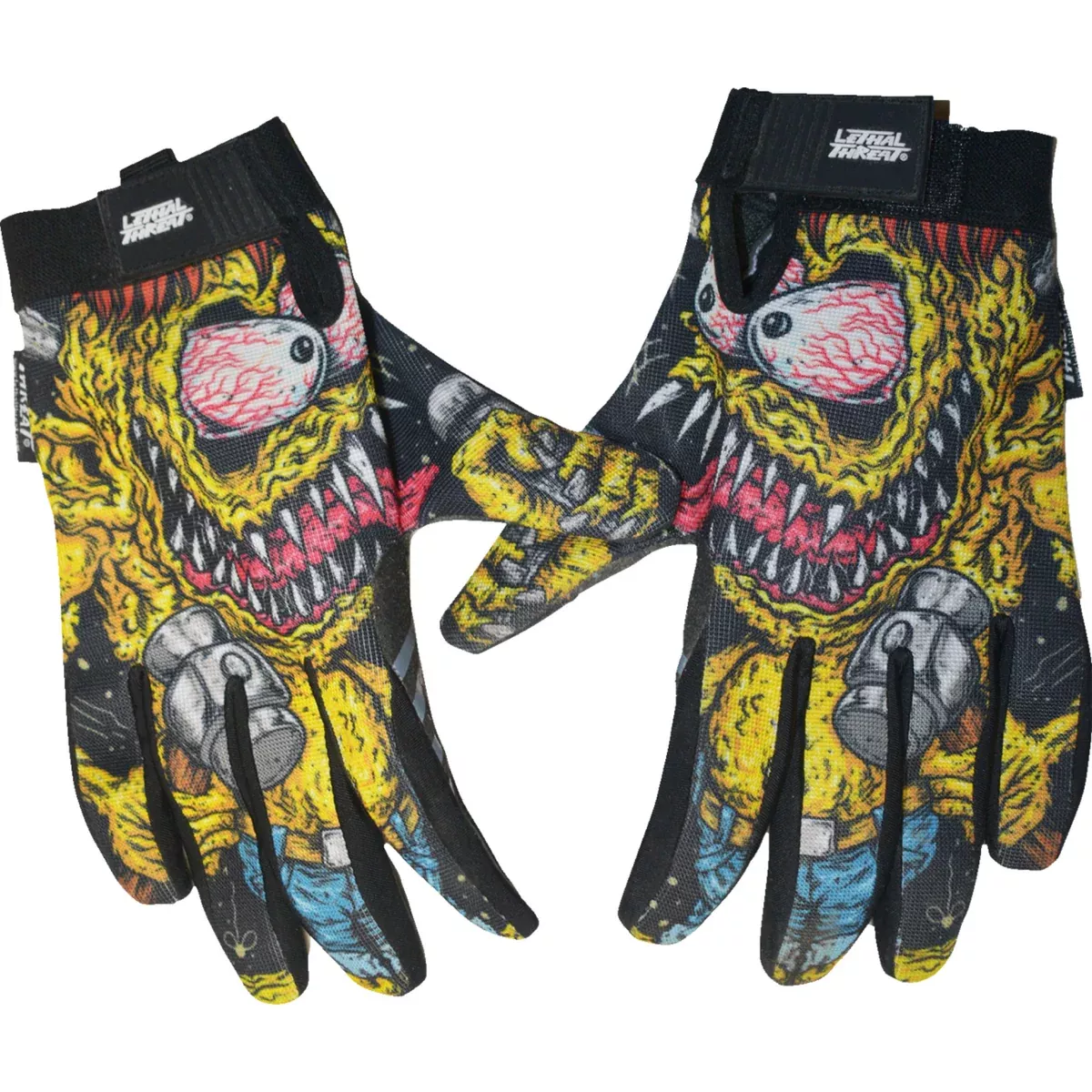 LETHAL THREAT 3301-4685 GL15022XL Grease Monster Gloves black - xl