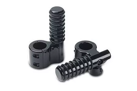 Lindby Clamp On Footpeg with O-Rings Black