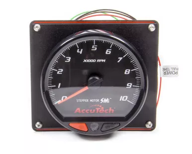 Longacre SMI Tach Black Tach 4.5 in w/Black Panel 52-44477