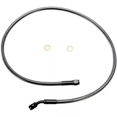 Magnum Black Pearl Alternate Length Designer Series ABS Front 32" Brake Line Kit