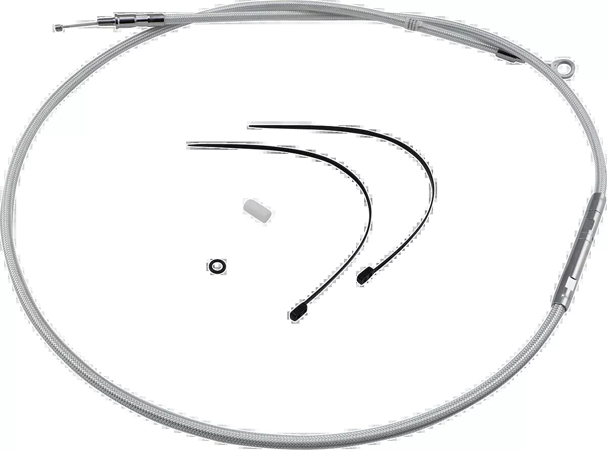 Magnum Chromite 68 11/16" Clutch Cable 1987-2006 Harley Dyna Softail Touring FXD