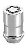 MCGARD 24137 Chrome Cone Seat Wheel Locks M12 x 1.5 - Set of 4 with Key
