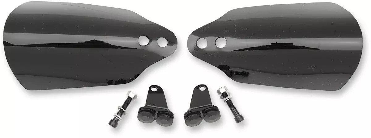 Memphis Shades Black Handlebar Hand Guards for 2014-2020 Harley Street Glide CVO
