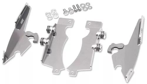 Memphis Shades Fats/Slim/Fairing Trigger-Lock Polished Mounting Kit (MEM8969)