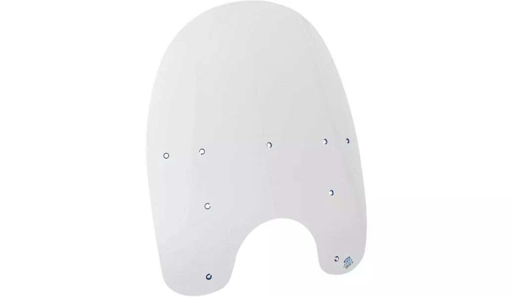 Memphis Shades MEP6230 Plastic 17" Clear Windshield Harley FXD XL 88-20