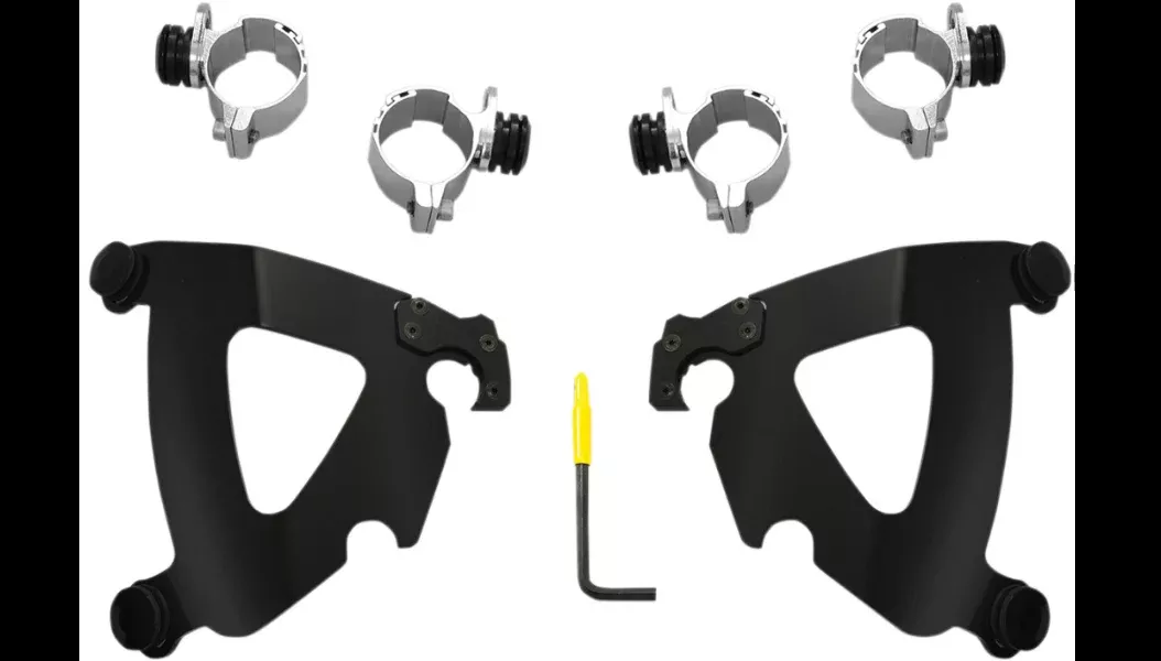 Memphis Shades Road Warrior Trigger Lock Mount Kit – Black – FXDWG