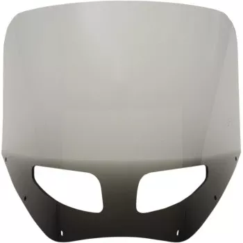 Memphis Shades Road Warrior Windshield Cafe Shield – Dark Black Smoke – 13″ – Vented