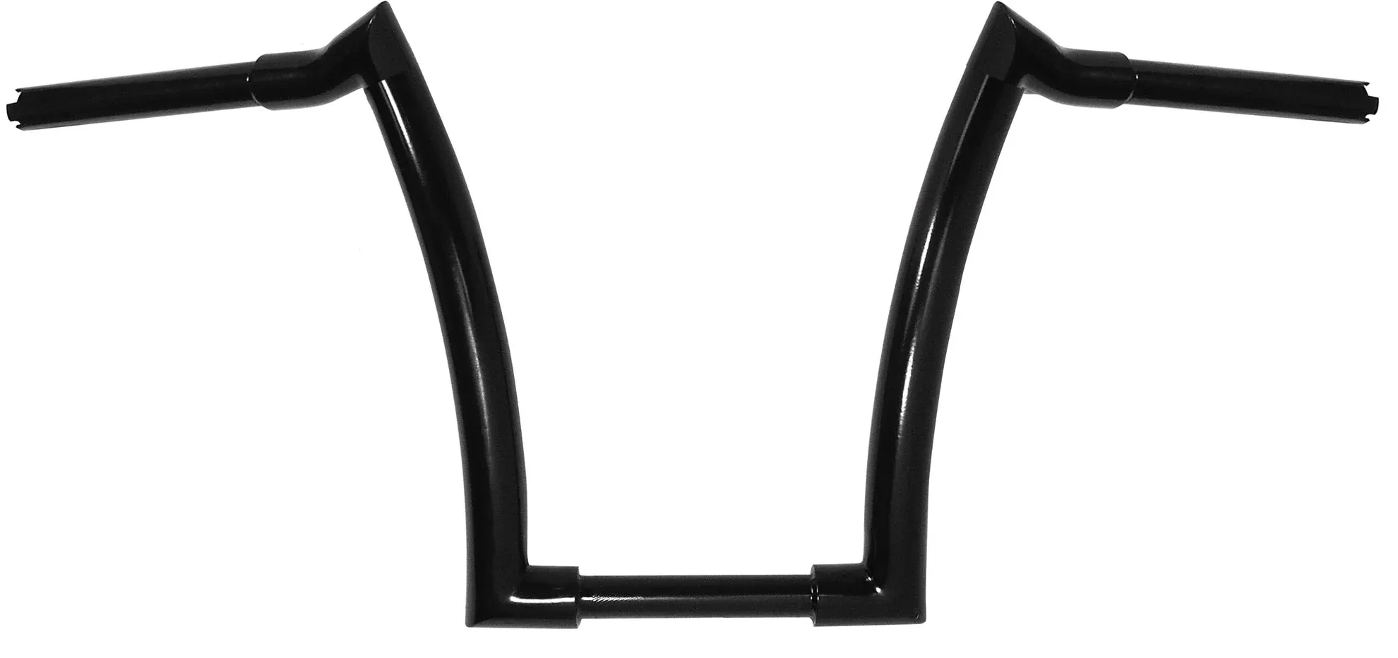 Mid USA 40150 Black 18" Jackknife Handlebars 1 1/2" Harley FLS FXD XL 82-Up