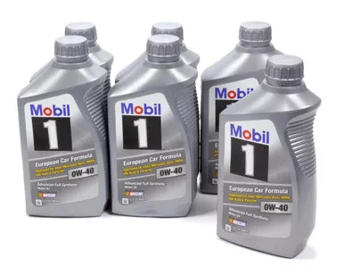 Mobil 1 0w40 FS Oil Case 6x1 Qt 112628