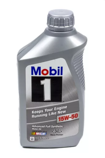 Mobil 1 15W50 FS Oil 1 Quart MOB122377-1