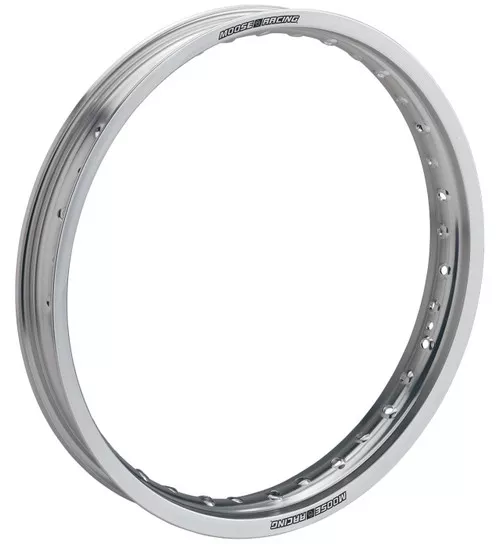 Moose Aluminum Rear Rim Silver 2.15" x 18 - 32 Hole (0210-0194)