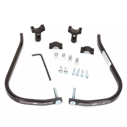 Moose Black Aluminum Handguards for 1 1/8" Bars (0635-1025)
