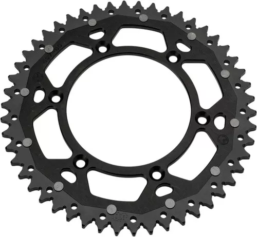 Moose Dual Alloy Rear Sprocket Black 48 Tooth (1210-1475)