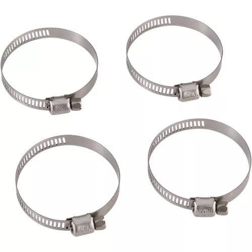 Moose Gear Drive Stainless Steel Hose Clamps 4-pk 8-22mm (2402-0168)