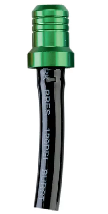 Moose Green Aluminum One-Way Vent Cap & Hose (0703-0260)