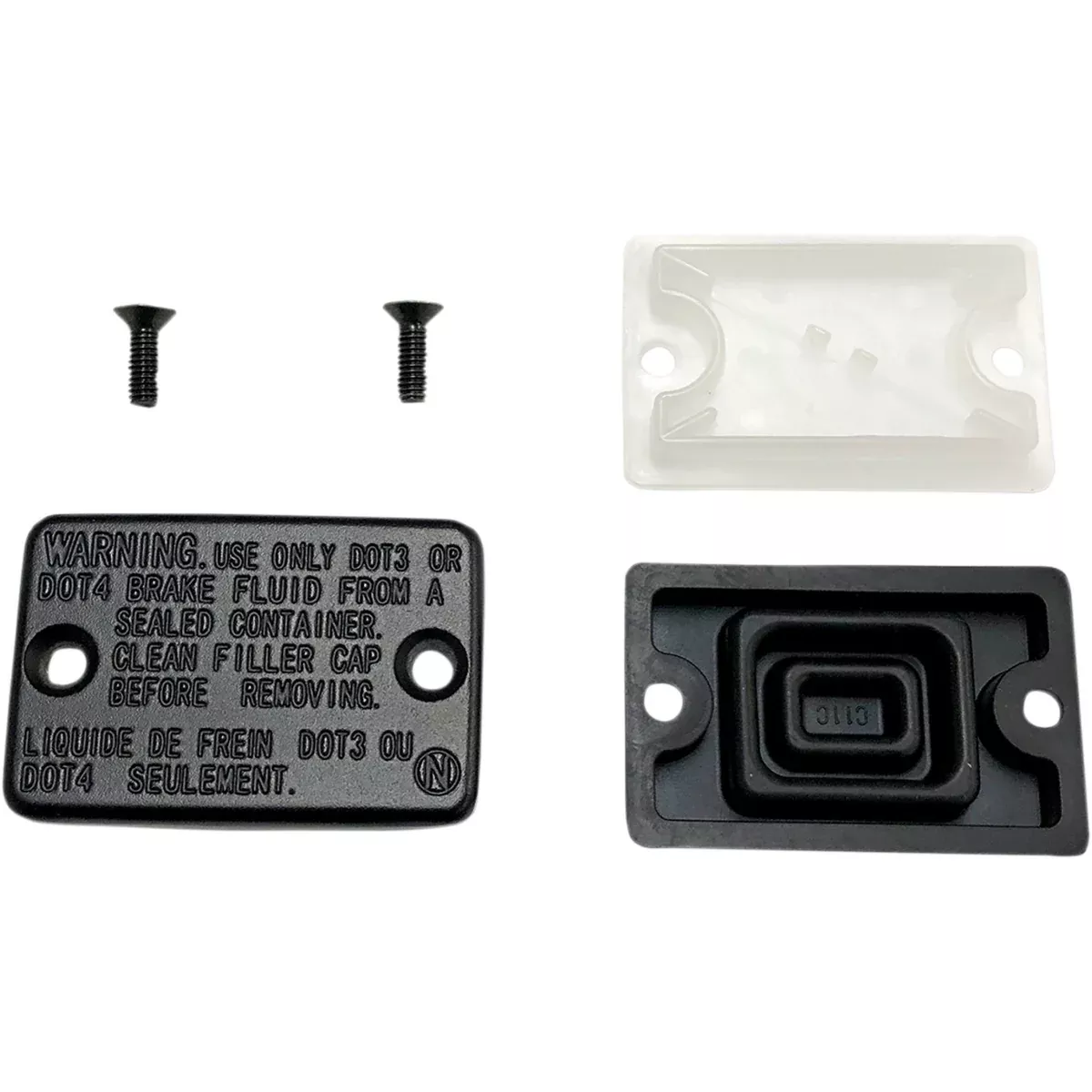 MOOSE OFFROAD 1731-0724 06-H01 Master Cylinder Cover Plate Master Cylinder Cap Kit - Honda