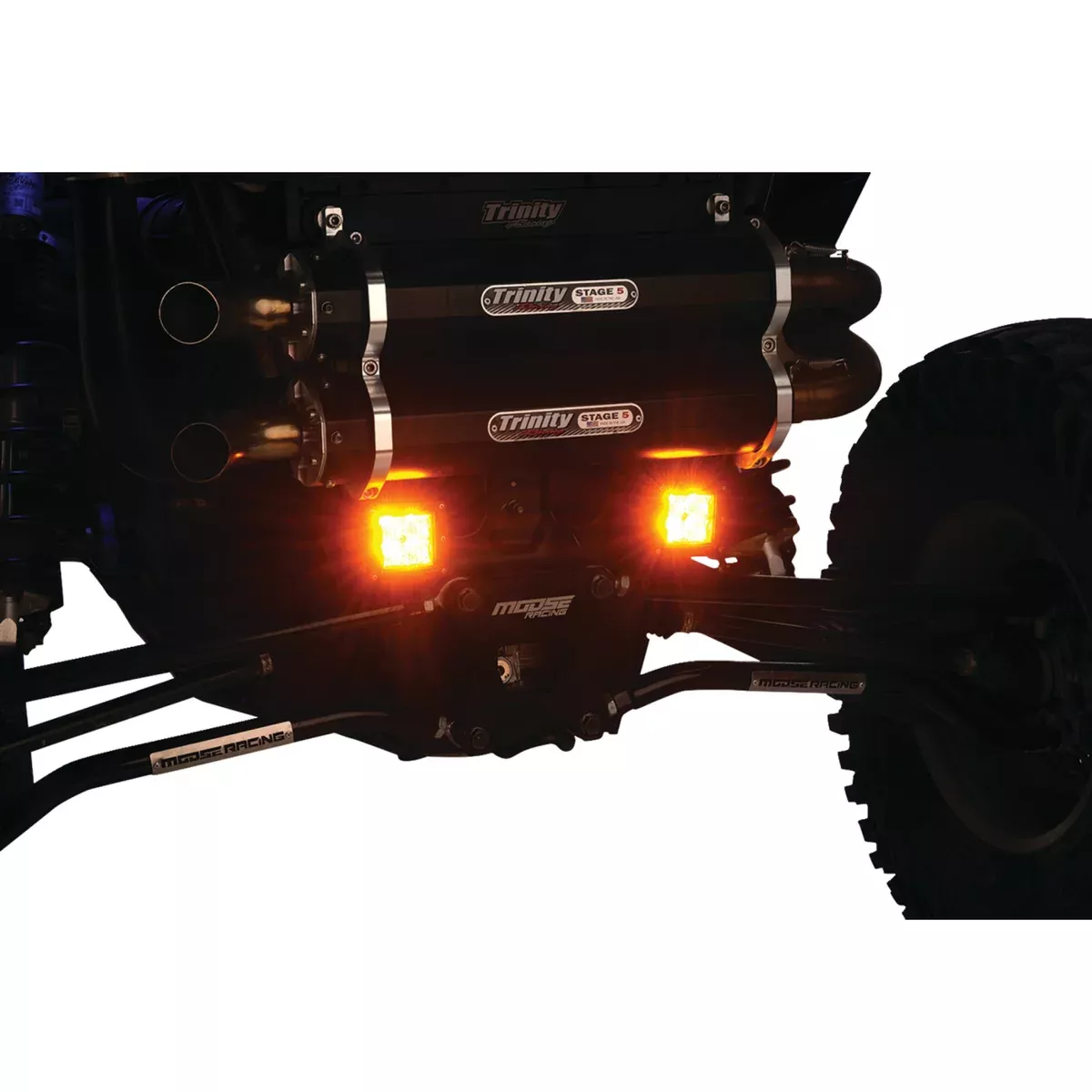 MOOSE OFFROAD 2001-2787 MSE-LPKITA Amber Series LED Light Bar 3″ LED Light Pod – Amber