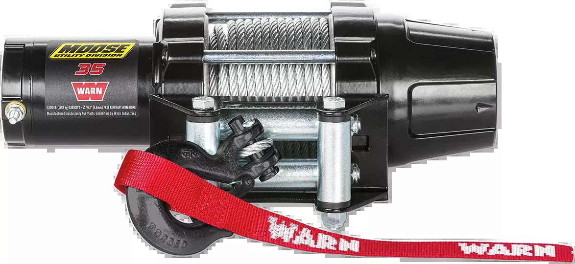 Moose Offroad 3500 LB Winch – Synthetic Rope-101602