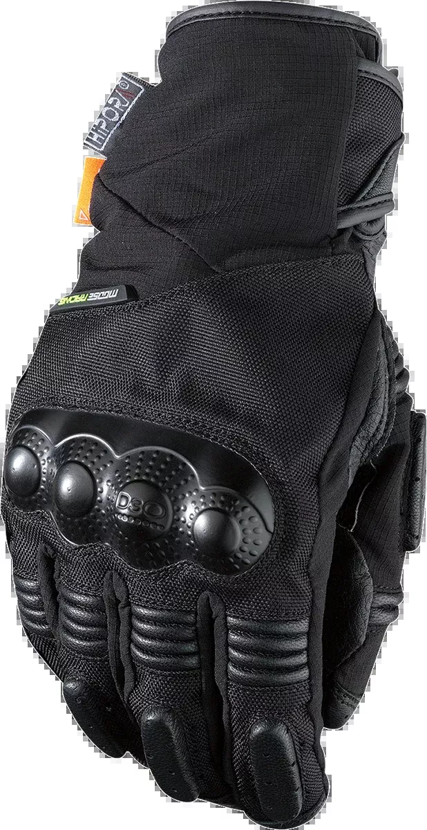 Moose Offroad ADV1™ Short Gloves – Black – Large-3330-7000