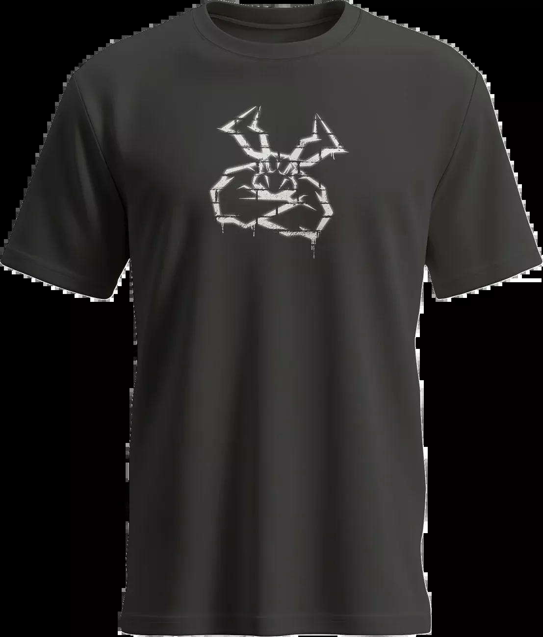 Moose Offroad Agroid Graffiti T-Shirt – Black – Small-3030-24440