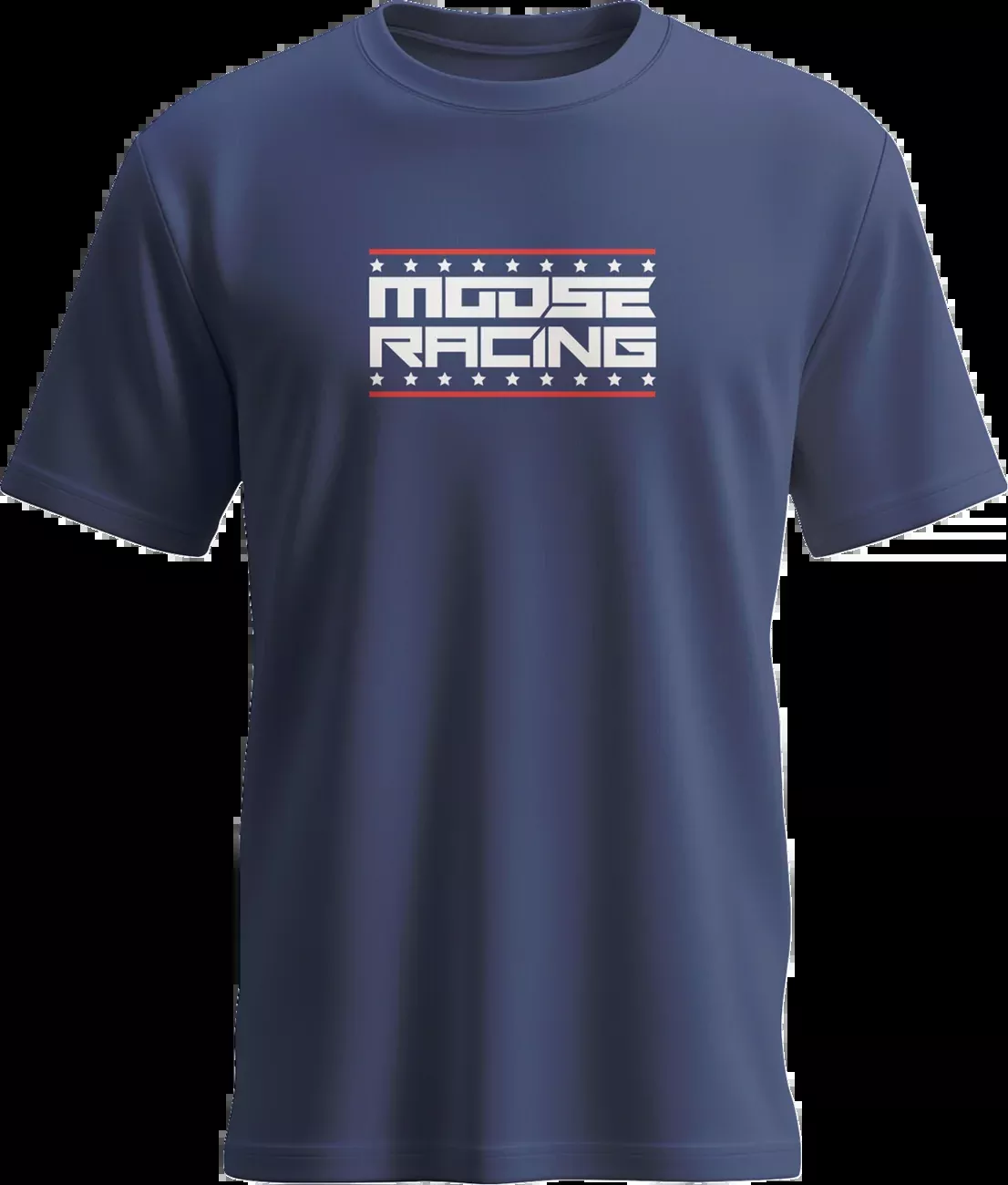 Moose Offroad All-American T-Shirt – Navy – Medium-3030-24419