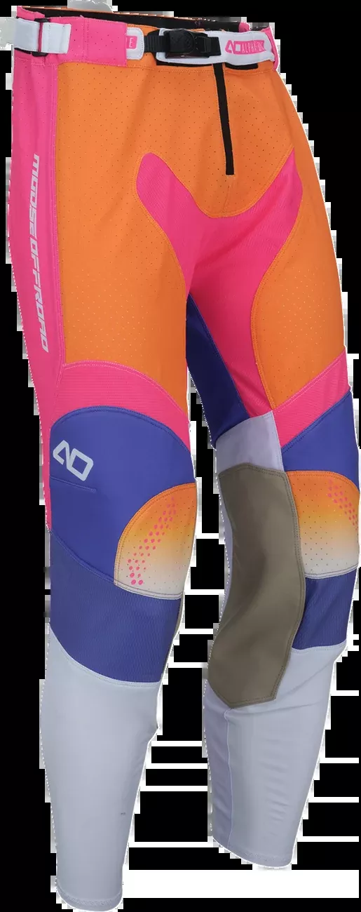 Moose Offroad Alpha One Pants – Orange/Purple – US 36-2901-12950