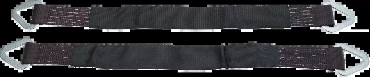Moose Offroad Axle Straps - 2" x 30" - Black - Pair-3920-0522