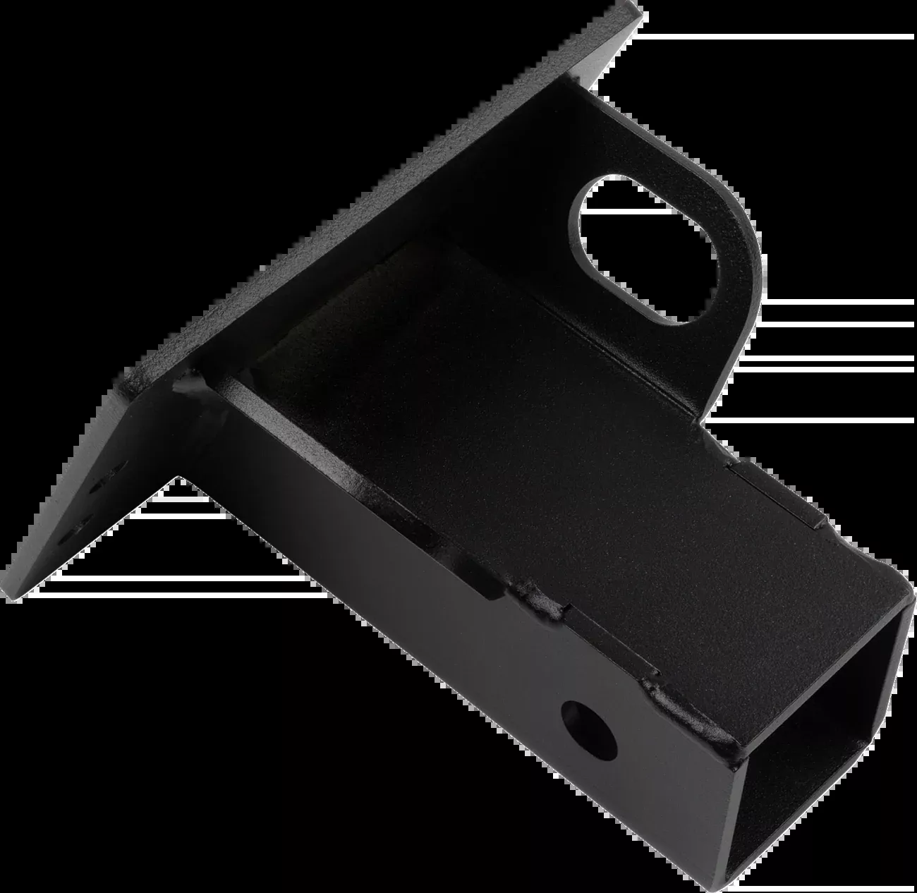 Moose Offroad Front Receiver Hitch – 2″ – Mule-1053PF