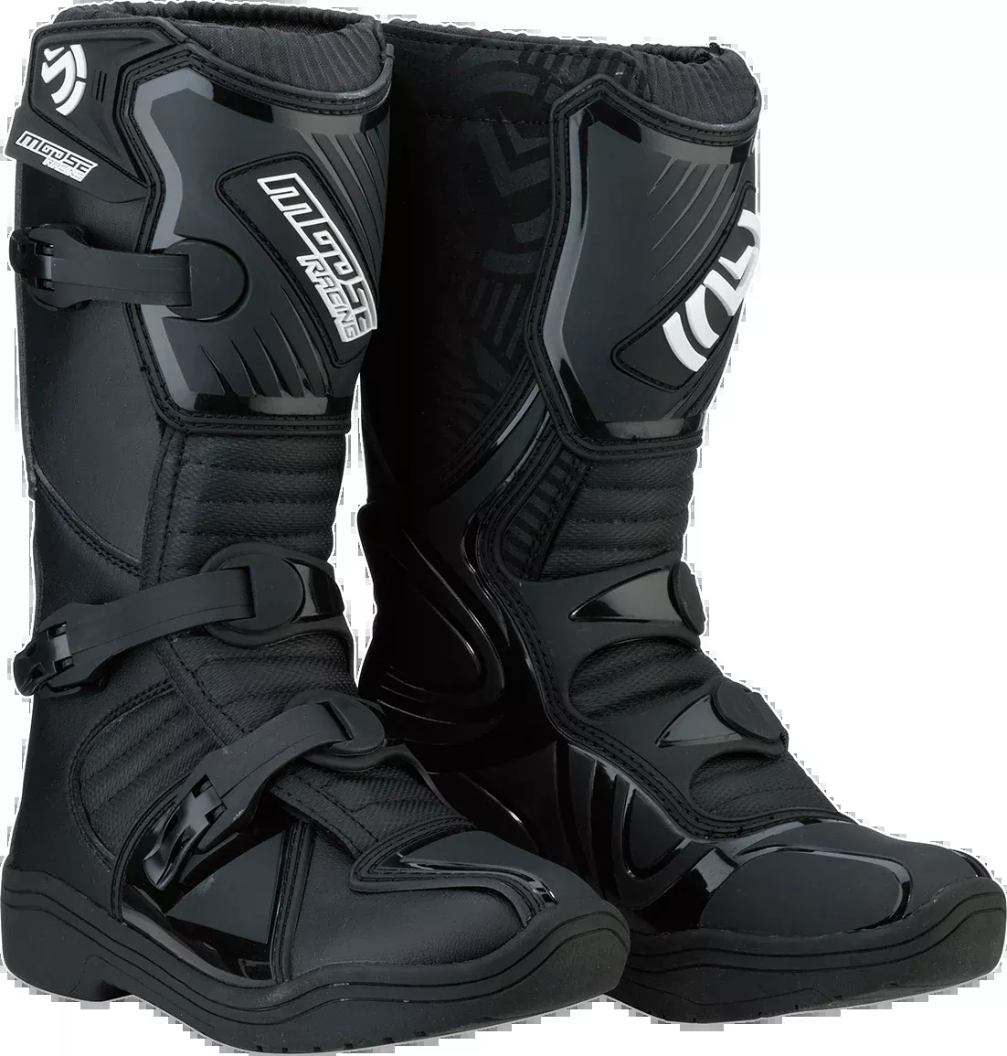 Moose Offroad M1.3 Boots – Black – Size 4-3411-0426