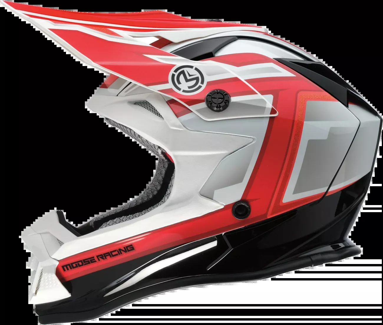 Moose Offroad MR3 Helmet – F.A.F. – White/Black/Red – 2XL-0110-8937