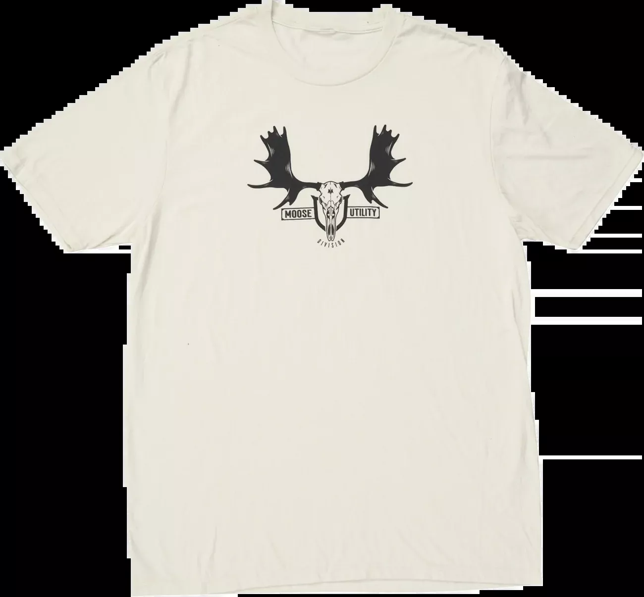 Moose Offroad MUD Euro T-Shirt - Natural/Black - XL-3030-24394