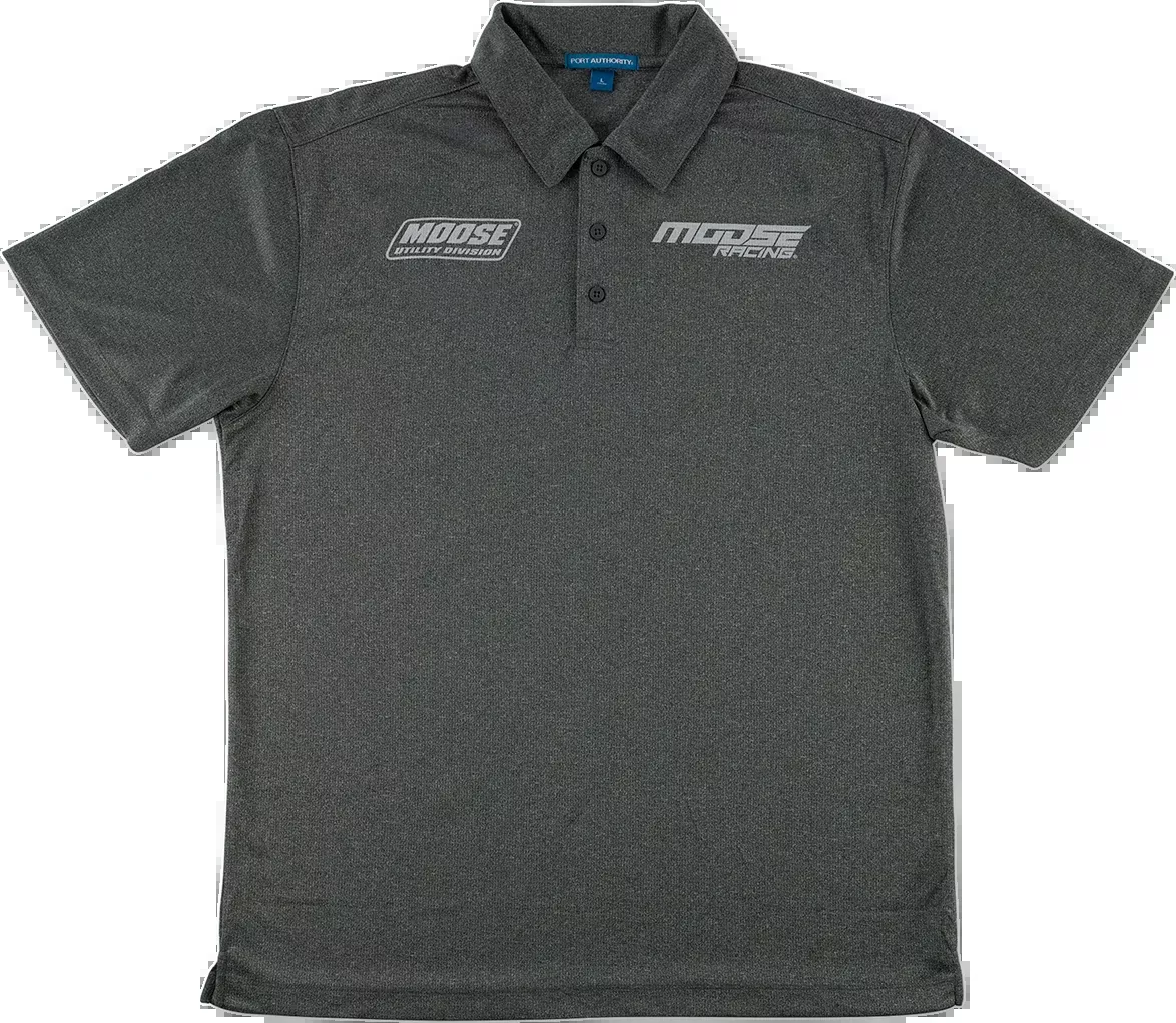 Moose Offroad Polo Shirt – Heather Charcoal – 2XL-3040-2658