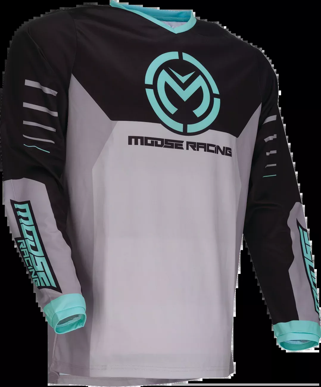 Moose Offroad Qualifier Jersey – Gray/Teal – 3XL-2910-8188
