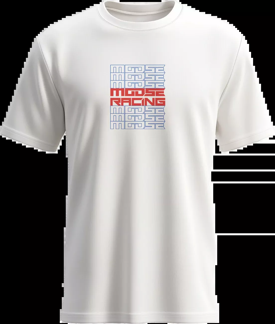 Moose Offroad Recurrence T-Shirt – White – XL-3030-24438