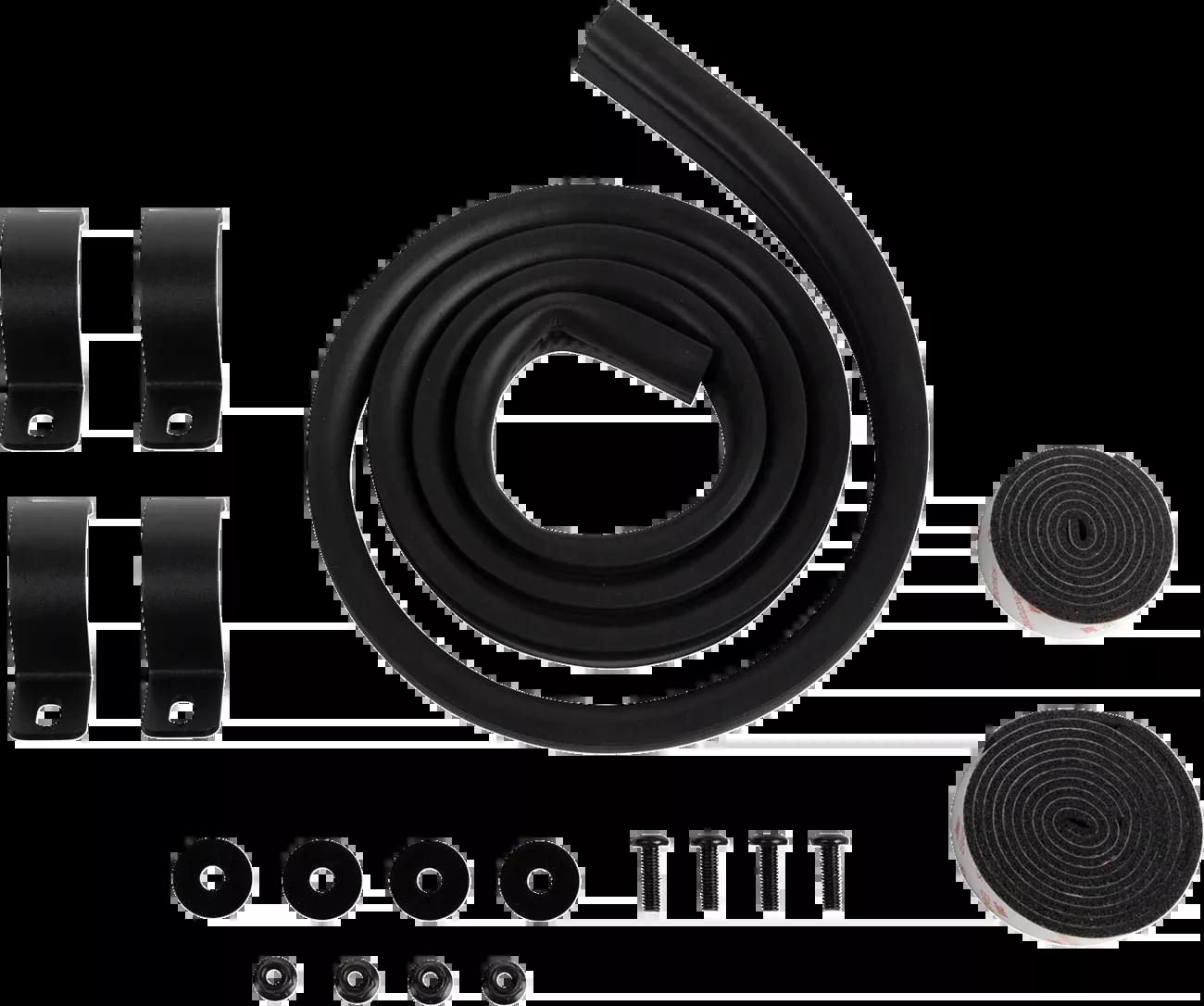 Moose Offroad Replacement Hardware Kit – Glass Windshield – Kawasaki-28311M