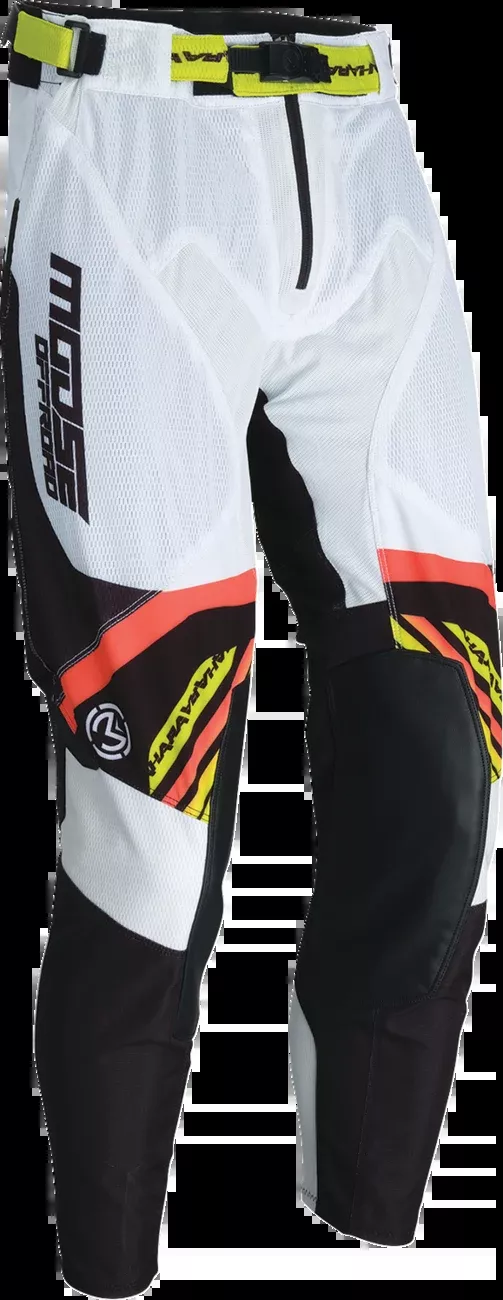 Moose Offroad Sahara Pants – White/Black – US 34-2901-12896