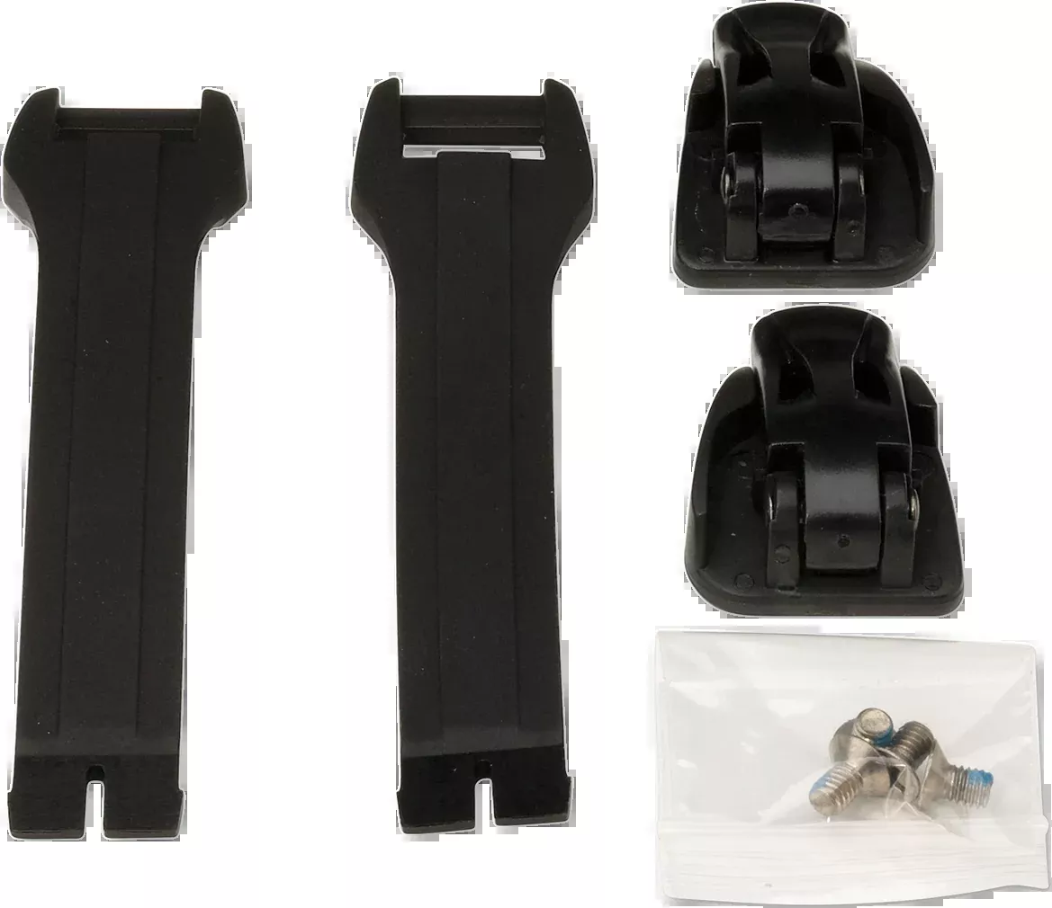 Moose Offroad Strap/Buckle Kit – Child – Long – Black-3430-0841