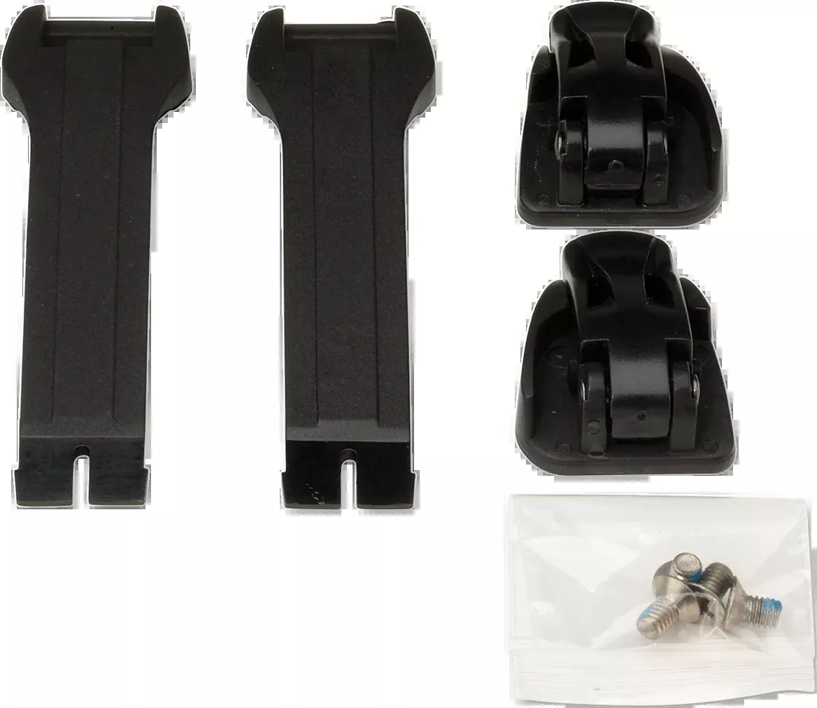 Moose Offroad Strap/Buckle Kit – Child – Short – Black-3430-0840