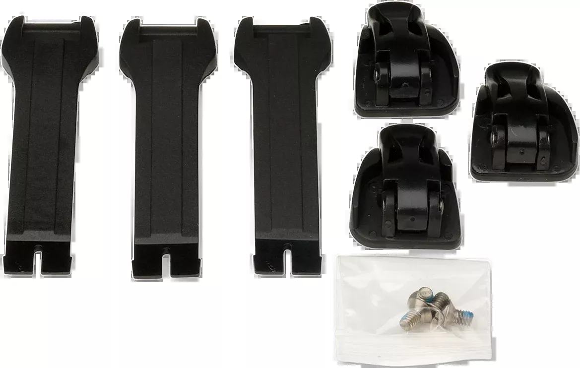 Moose Offroad Strap/Buckle Kit – Youth – Short – Black-3430-0842