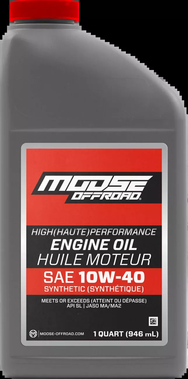 Moose Offroad Synthetic Engine Oil – 10W-40 – 1 US quart-219380