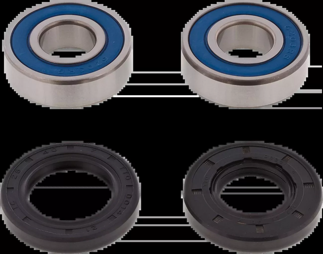 Moose Offroad Wheel Bearing Kit – Front – Kayo Bull/Storm 150/180-25-1830
