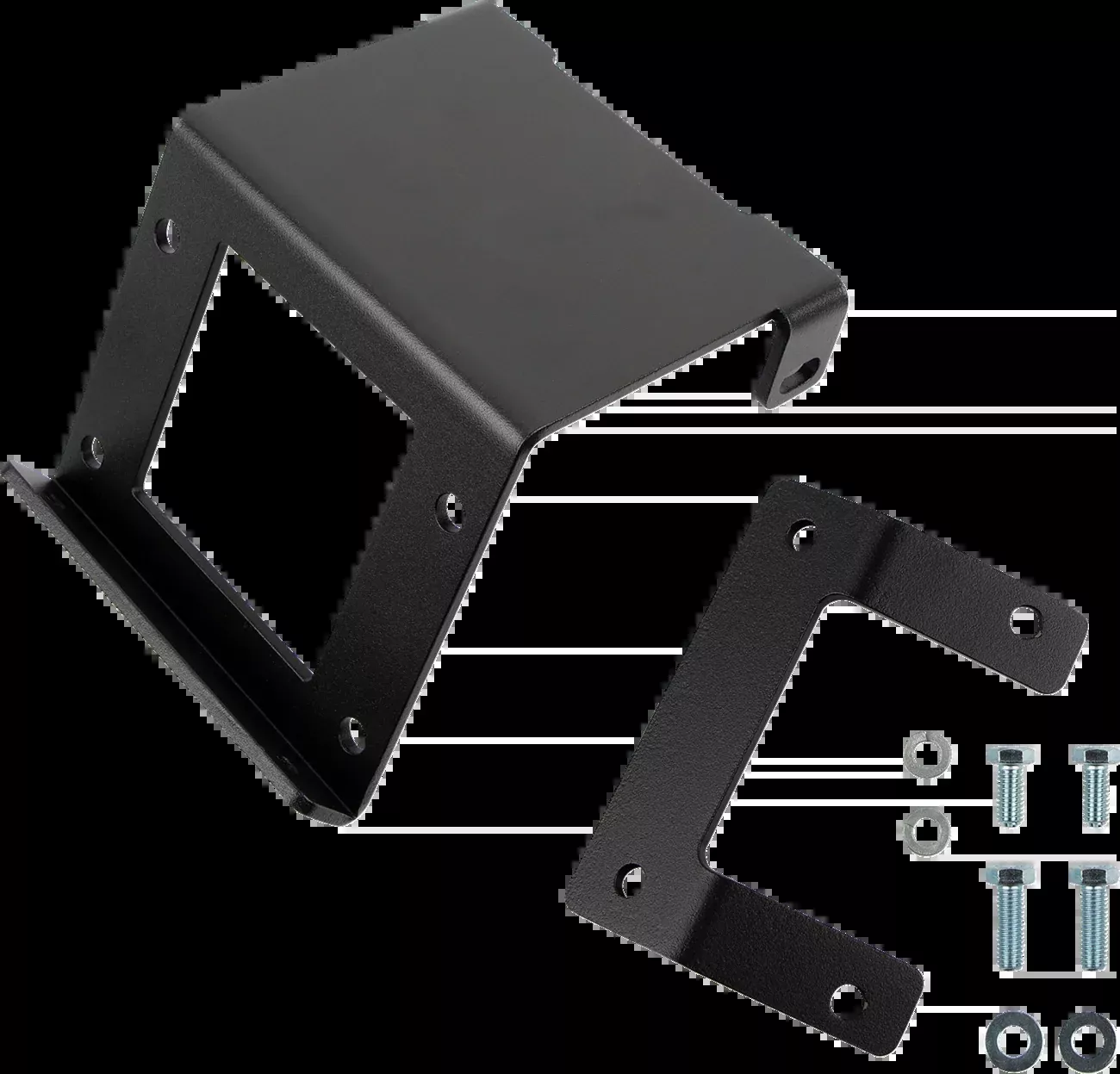 Moose Offroad Winch Mount – ATV – Honda-1520PF