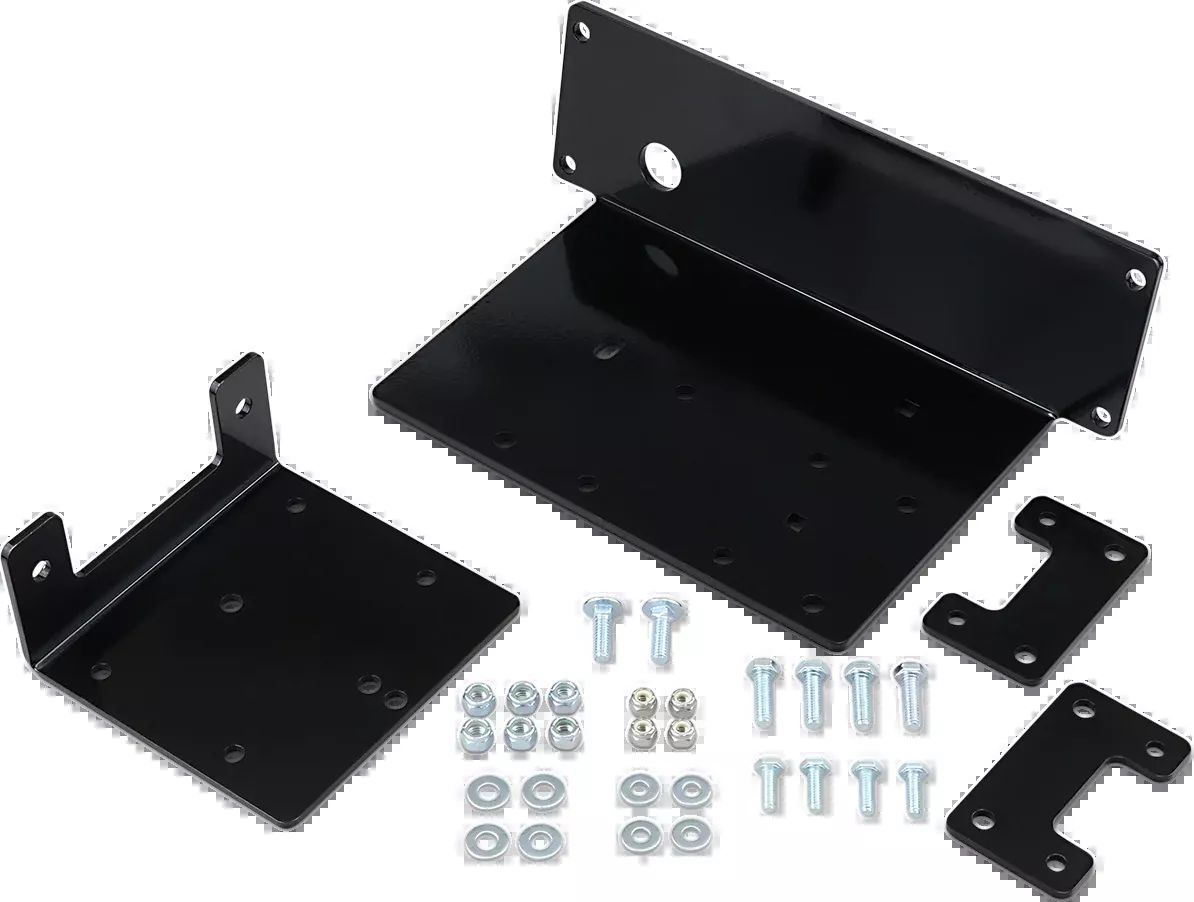 Moose Offroad Winch Mount – ATV – Polaris-1601PF