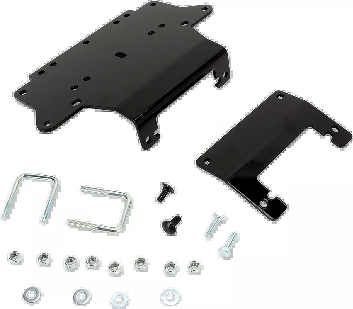 Moose Offroad Winch Mount – UTV – Honda-1619PF