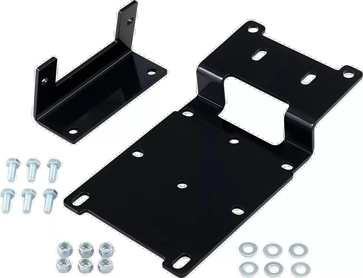 Moose Offroad Winch Mount – UTV – Polaris-1607PF