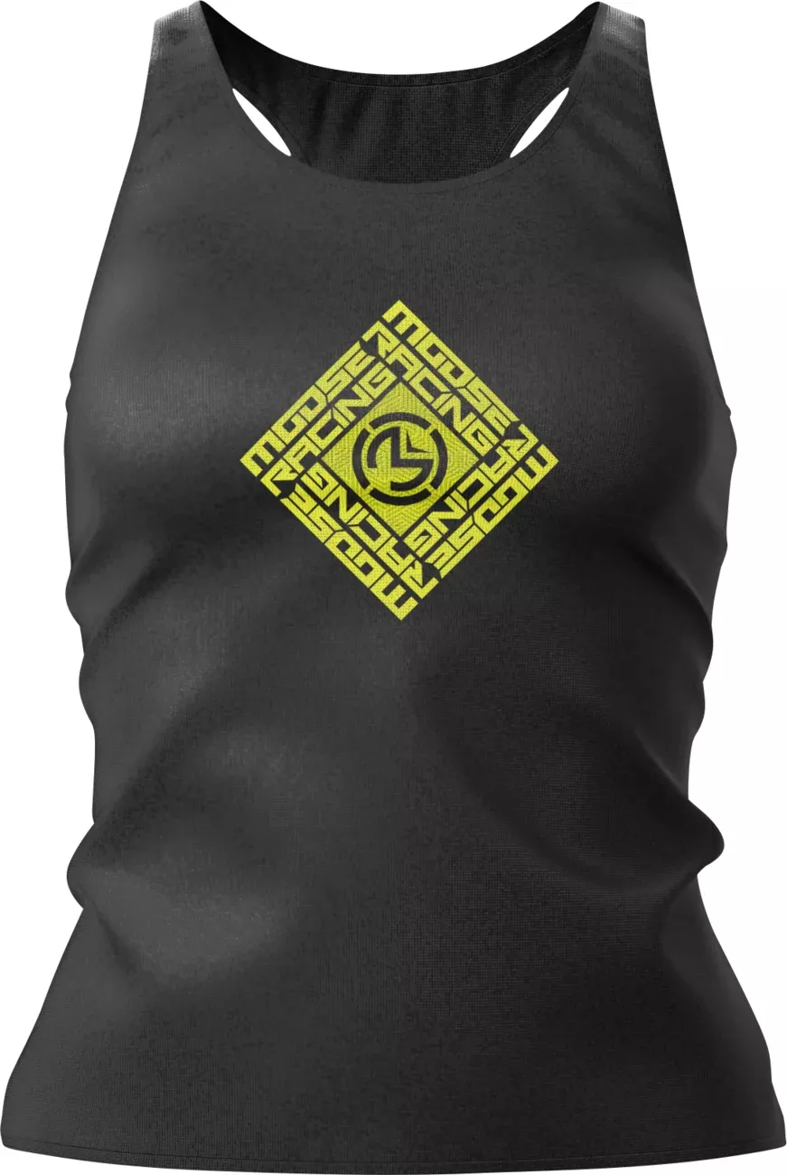 Moose Offroad Women's Spin Sync Tank Top - Black - Large-3031-4278