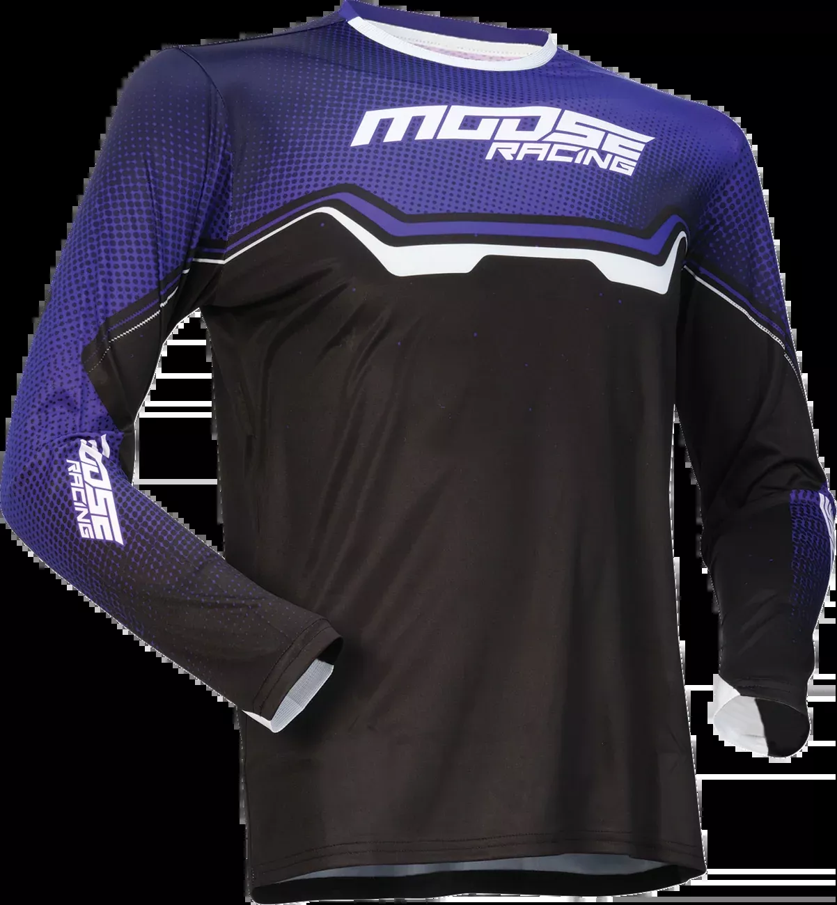 Moose Offroad Youth Qualifier Jersey - Purple/Black/White - 2XL-2912-2637