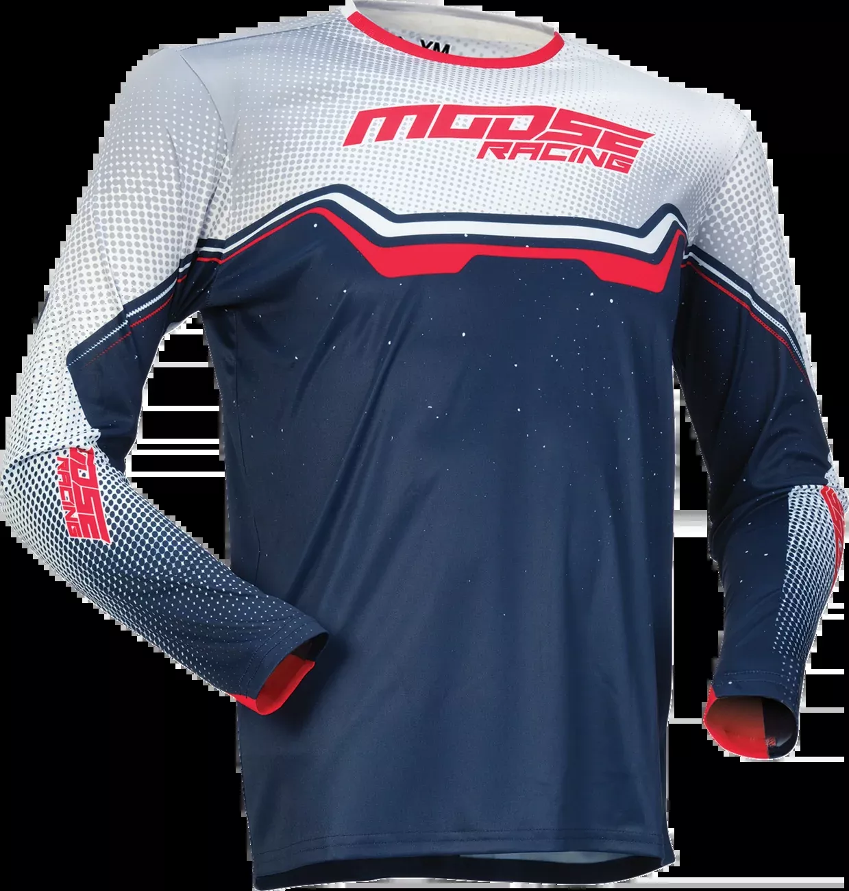 Moose Offroad Youth Qualifier Jersey – Red/White/Blue – Small-2912-2627