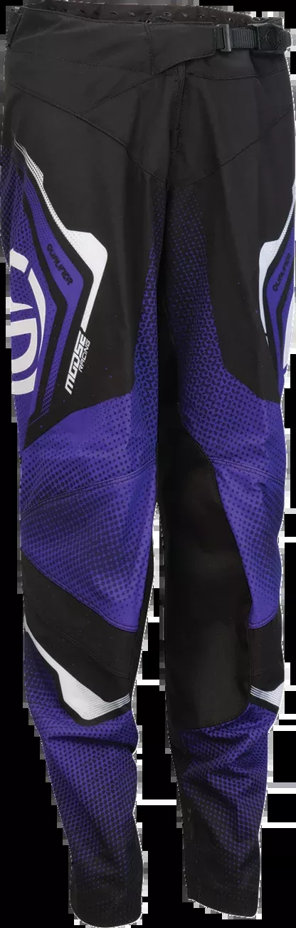 Moose Offroad Youth Qualifier Pants – Black/Purple/White – US 30-2903-2664