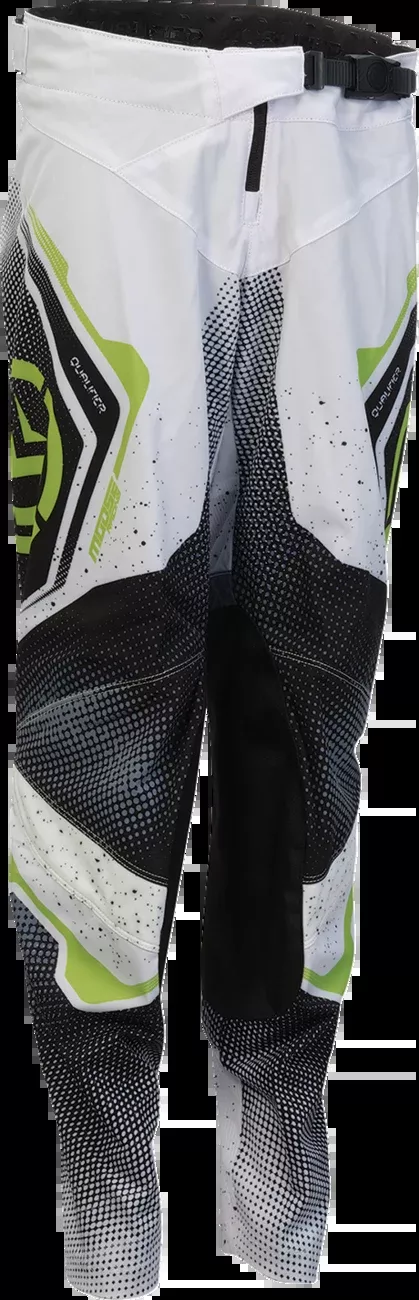 Moose Offroad Youth Qualifier Pants – White/Black/Green – US 22-2903-2667